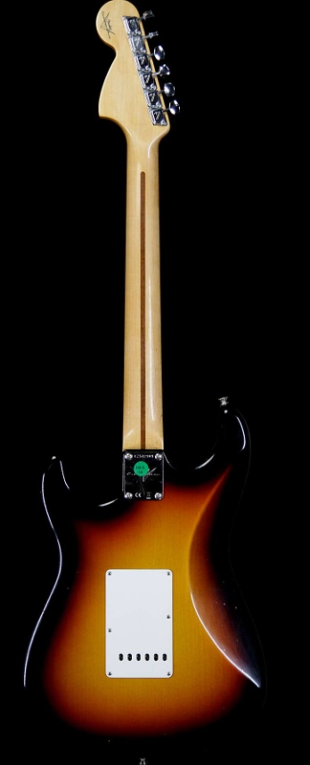 2020 NAMM FENDER CUSTOM SHOP 1970 STRATOCASTER JOUNEYMAN RELIC CLOSET CLASSIC HARDWARE MAPLE NECK FADED 3 TONE SUNBURST