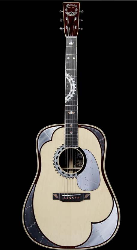 MARTIN NAMM LIMITED RUN AMERICAN CHOPPER CUSTOM GUITAR # 5 OF 7 14 FRET DREADNOUGHT