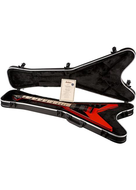 Jackson Custom Shop Round Horn V Electric Electric - Ferrari Red