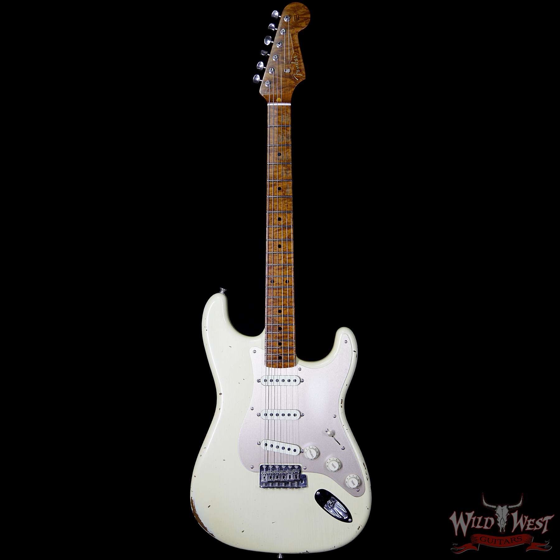 Fender Custom Shop 30th Anniversary LTD 1956 Roasted Stratocaster Relic Aged Vintage White