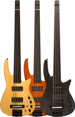 NS Design CR5 RADIUS Fretless Bass Guitar