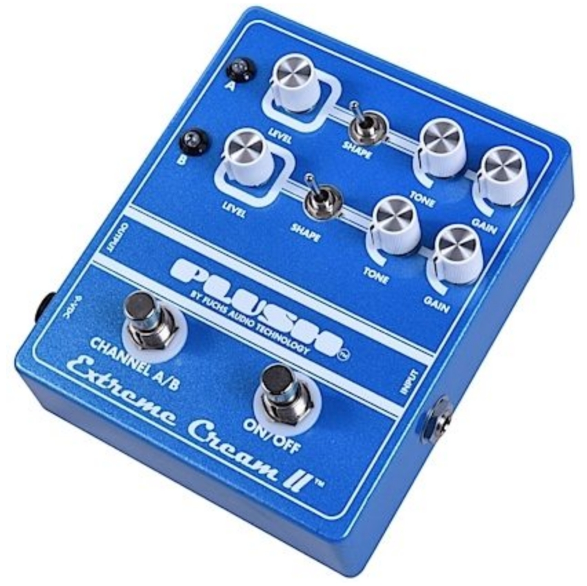 Fuchs Plush Extreme Cream II Double Overdrive Pedal