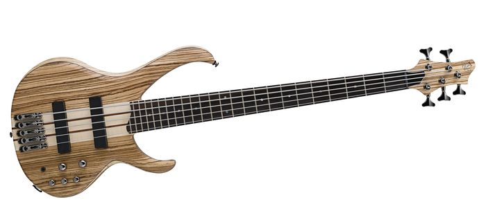 Ibanez BTB675ZW 5-String Electric Bass GC Exclusive, Natural Flat