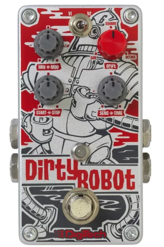 DigiTech DirtyRobot Stereo Mini Synth Pedal
