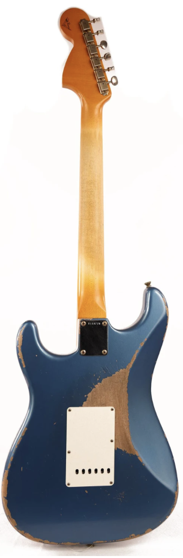 Fender Custom Shop 1963 Stratocaster Relic Dark Lake Placid Blue Masterbuilt Todd Krause