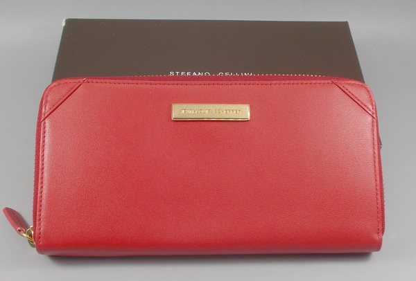 กระเป๋าสตางค์ JEAN-LOUIS SCHERRER แดง ใหม่ แท้