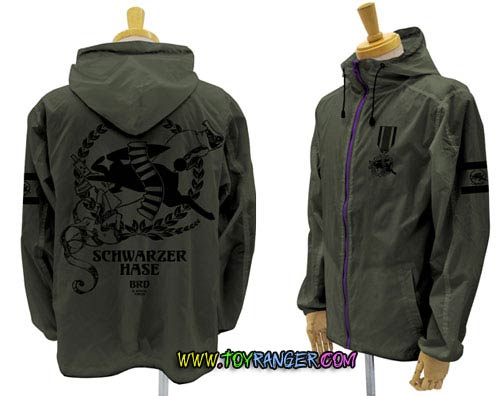 เสื้อกันลม Infinite Stratos - Schwarze Hase Hooded Windbreaker [GEE! Limited] (S,แท้)
