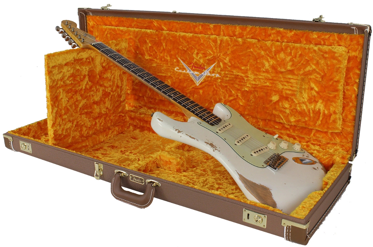 Fender Custom Shop 1960 Relic Stratocaster, Aged Olympic White