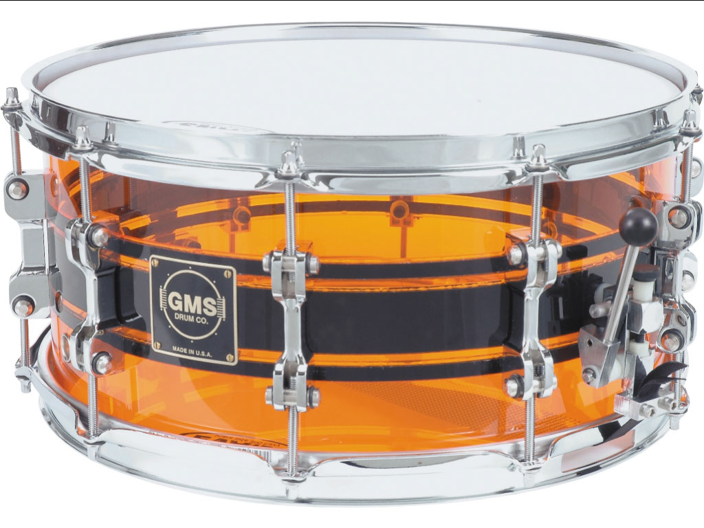 GMS G28 Acrylic Snare Drum