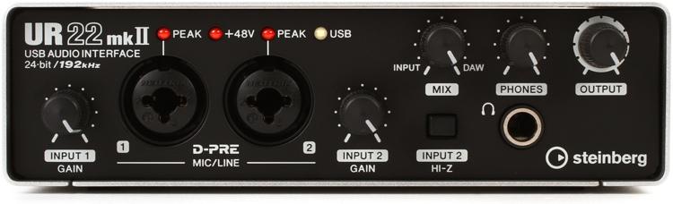 Steinberg UR22mkII 2-channel USB Audio Interface