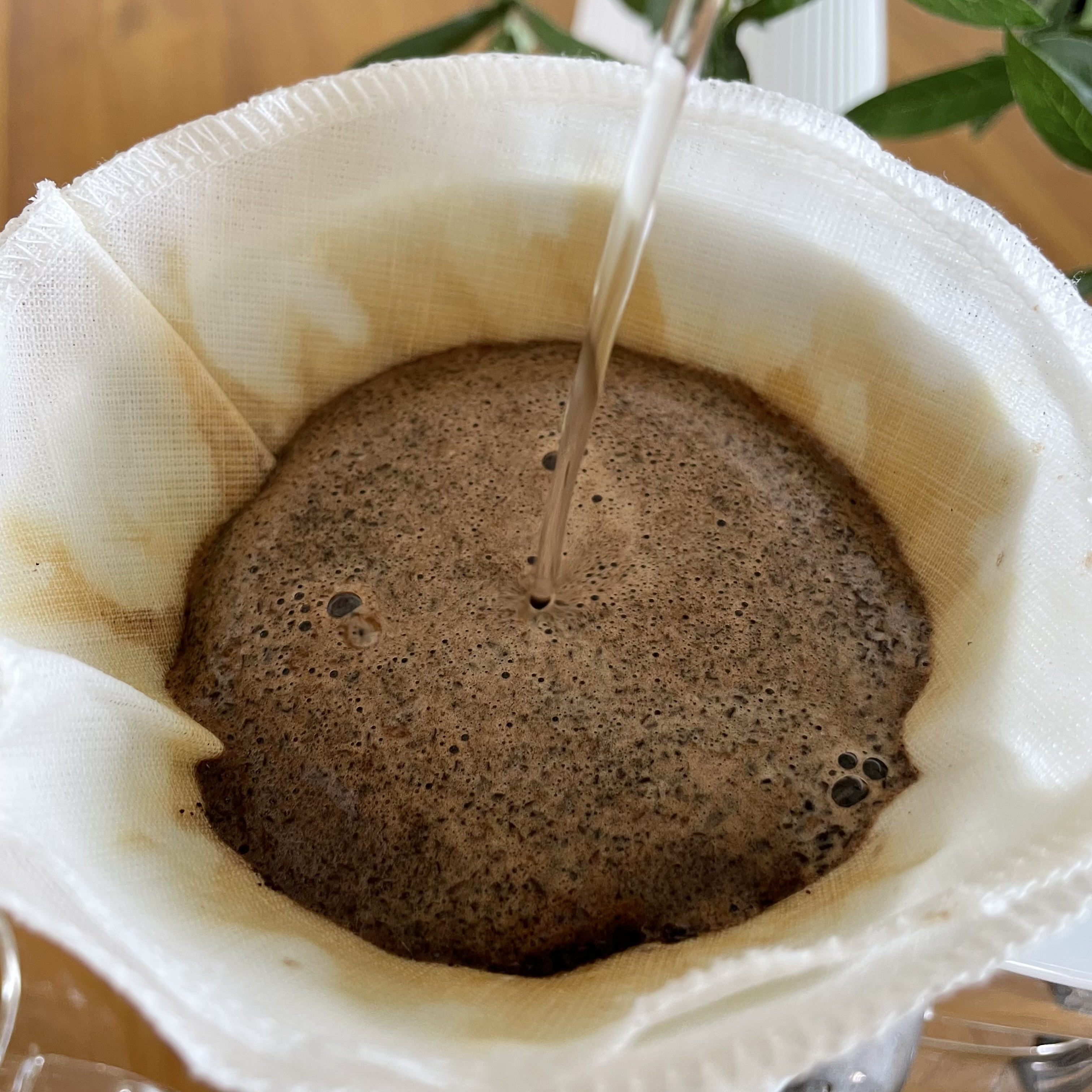 ที่กรองกาแฟดริป สำหรับ Hario V60 02 แบบผ้า 2 ชั้น, Tanors รุ่นโคนกรวยแหลม