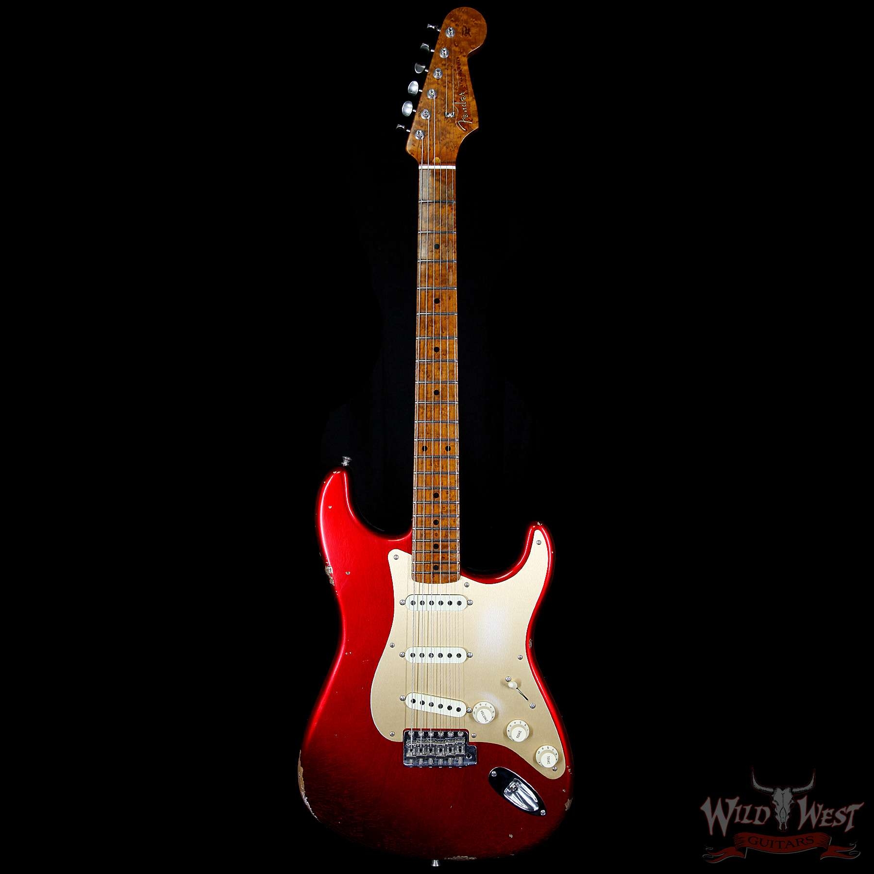 Fender Custom Shop 2017 NAMM LTD Roasted 1956 Stratocaster Relic Aged Candy Apple Red