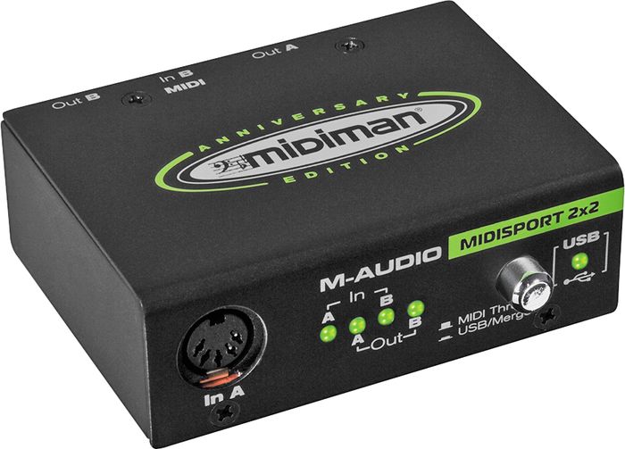 M-Audio MIDIsport 2x2 Anniversary Edition USB MIDI Interface