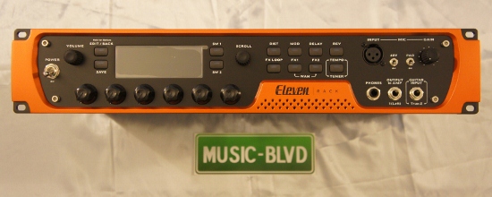Avid Eleven Rack Guitar Multi Effects Processor and Pro Tools