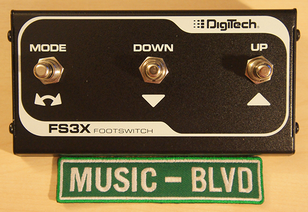 DigiTech FS3X 3 Button Footswitch
