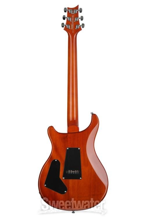 PRS SE Custom 24 Exotic Top - Zebra Wood, Vintage Sunburst