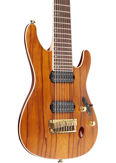 Ibanez S5528LW Prestige S Series 8 String Electric Guitar - Hazelnut Ale Brown