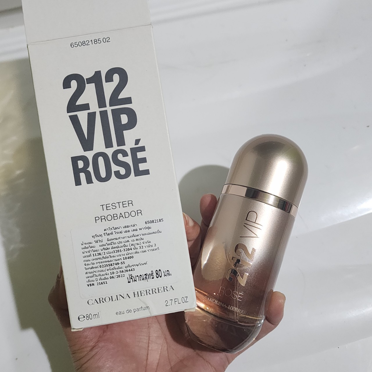 น้ำหอมแท้แบ่งขาย Carolina Herrera 212 Vip Rose Eau De Parfum For Her 💕Travel Size แบบทดลอง