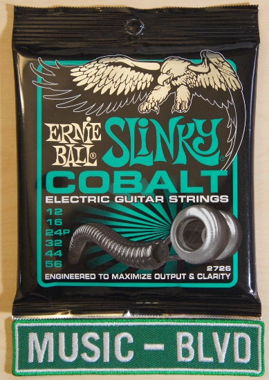 Ernie Ball 2726 Cobalt Not Even Slinky Electric Guitar Strings