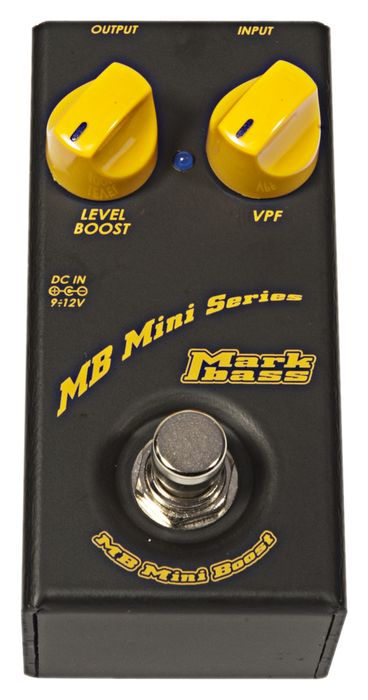 Markbass MB Mini Boost Compact Boost Effects Pedal For Bass