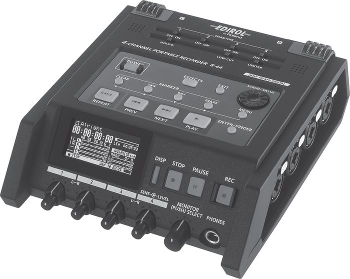 Roland R-44 4-Channel Solid State Field Recorder