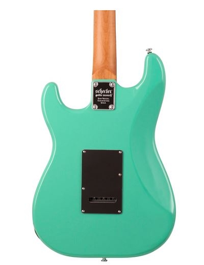 Schecter Guitar Research Nick Johnston Traditional HSS Electric Guitar Atomic Frost Mint Green Pickguard
