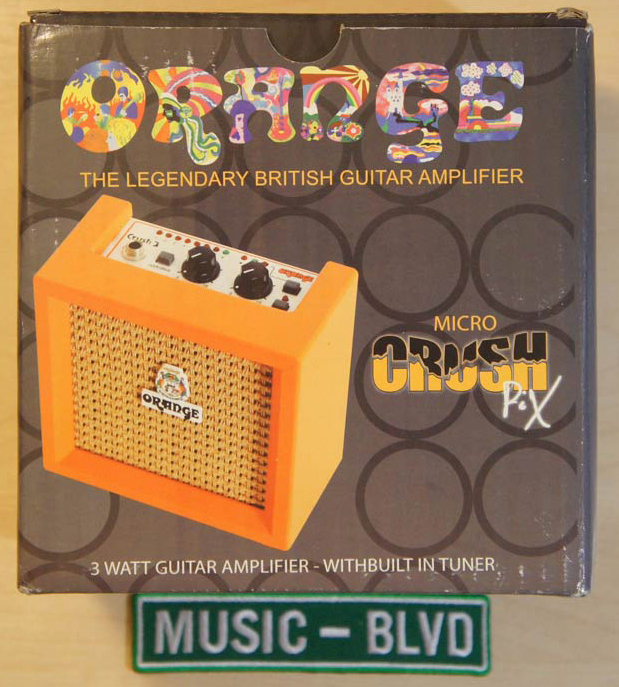 Orange Amplifiers Micro Crush PiX Series CR3 3W 1x3.5 Guitar Combo Amp