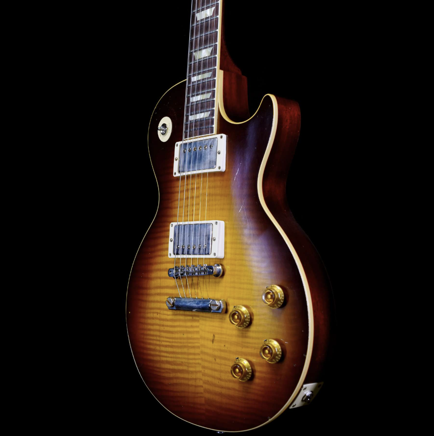 GIBSON CUSTOM SHOP M2M HAND SELECTED TOP 60TH ANNIVERSARY 1959 LES PAUL MURPHY LAB LIGHT AGING SOUTHERN FADE 8.15 LBS