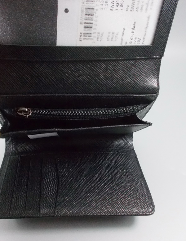 กระเป๋าสตางค์ ELLE ดำ ใหม่ แท้