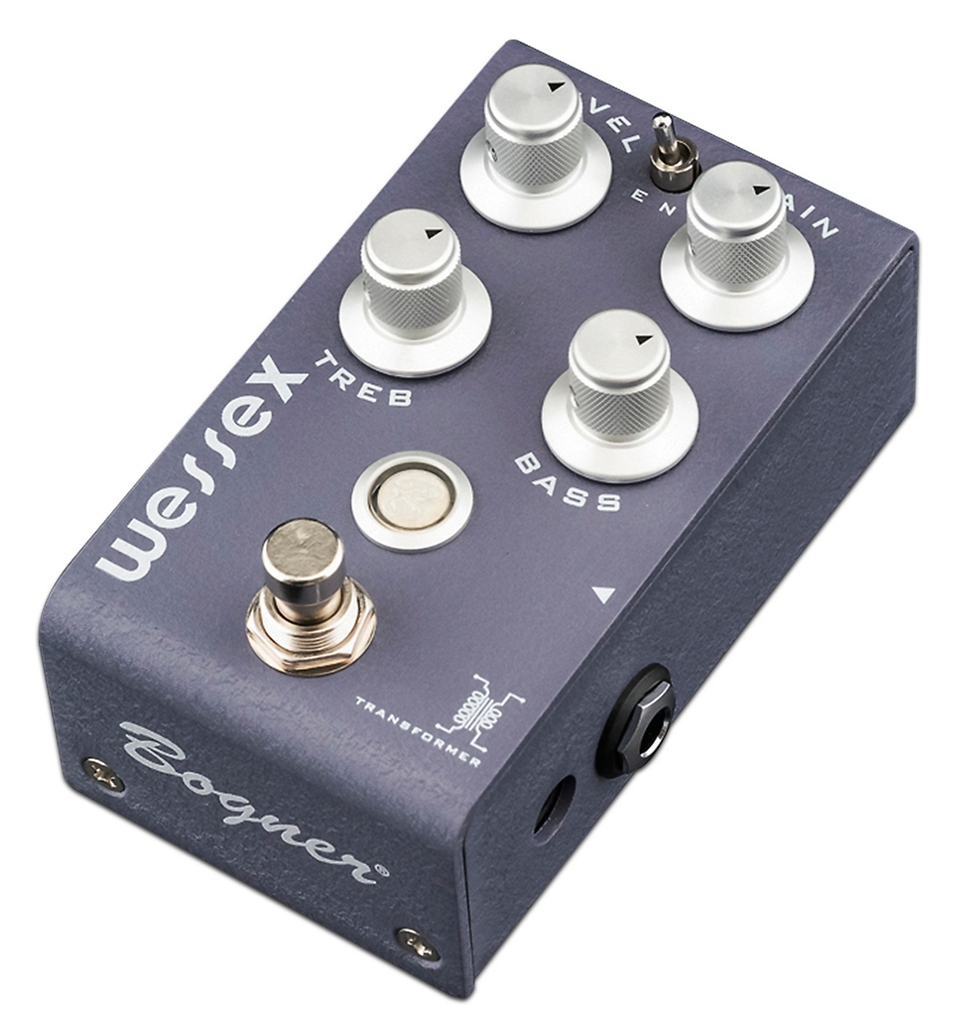 Bogner WESSEX V2 OVERDRIVE with Transformer Guitar Effects Pedal Warm Grey