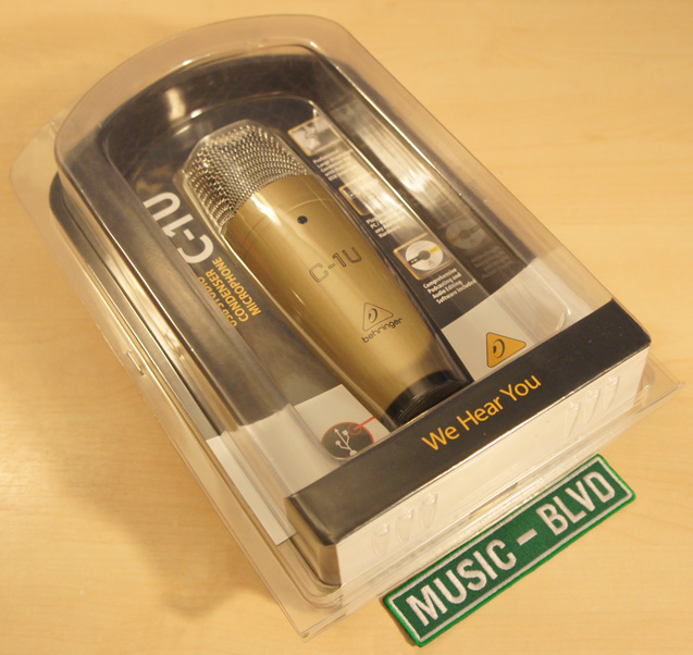 Behringer C-1U Studio Condenser USB Microphone