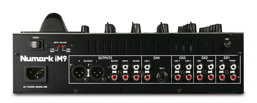 Numark iM9 4-Channel DJ Mixer for iPod