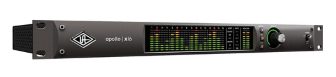 Universal Audio Apollo x16 Heritage Edition Rackmount 18x20 Thunderbolt 3 Audio Interface with Real-Time UAD Processing