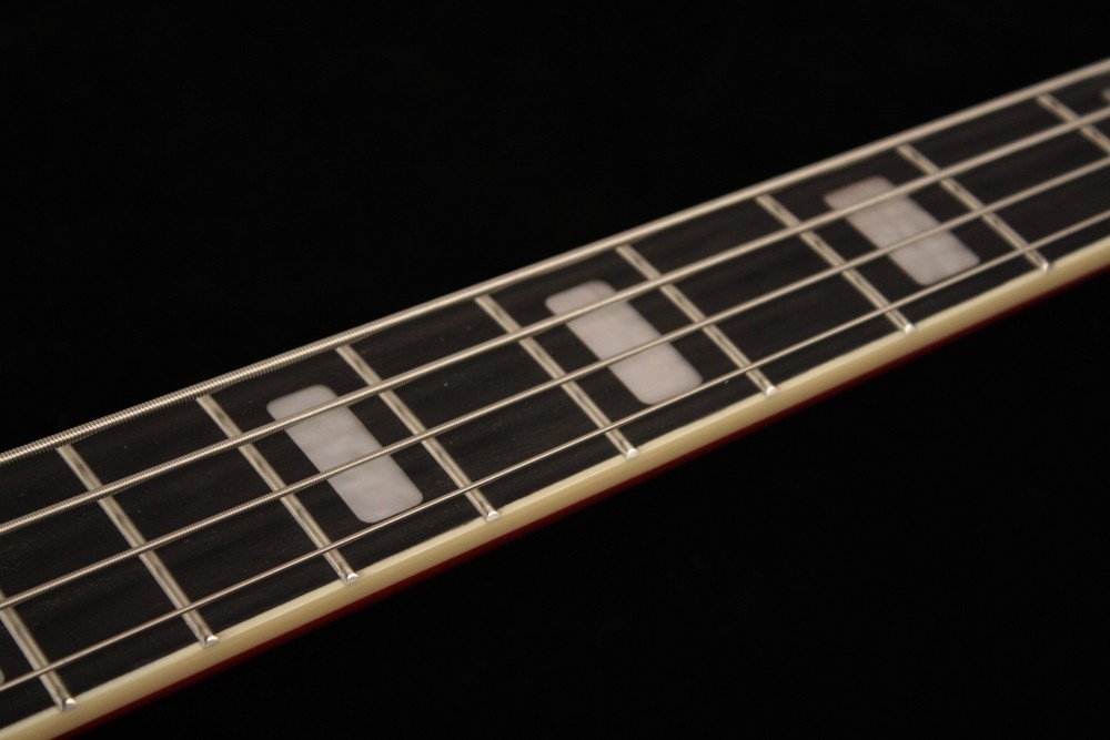 Hagstrom Viking Bass - Wild Cherry Transparent