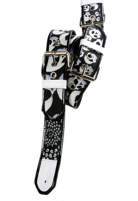 Jodi Head 2 Roller Buckle Leather Lined Guitar Strap