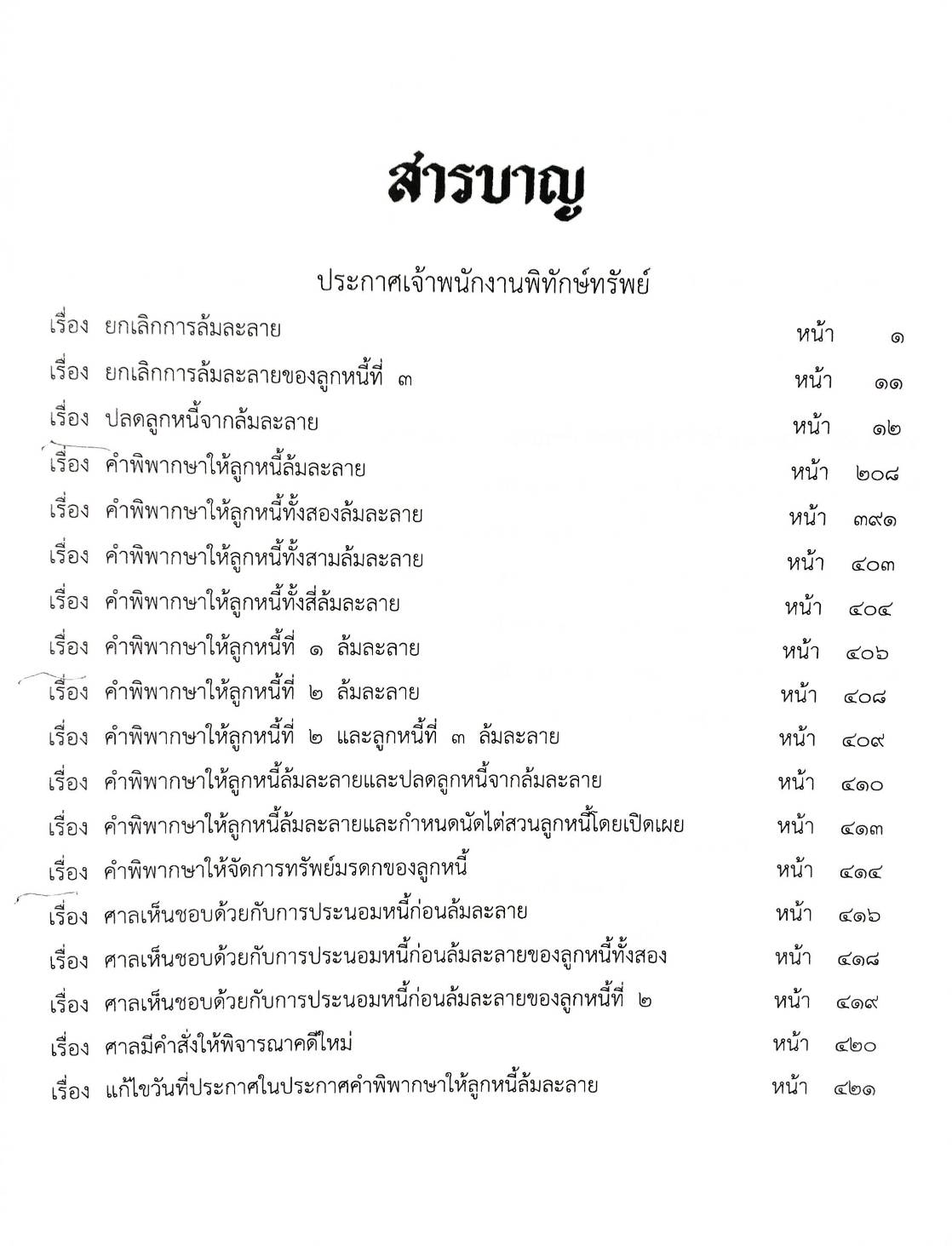 กฎหมายออกใหม่ ตอนที่ 74 (18 ประกาศเจ้าพนักงานพิทักษ์ทรัพย์ 2567)
