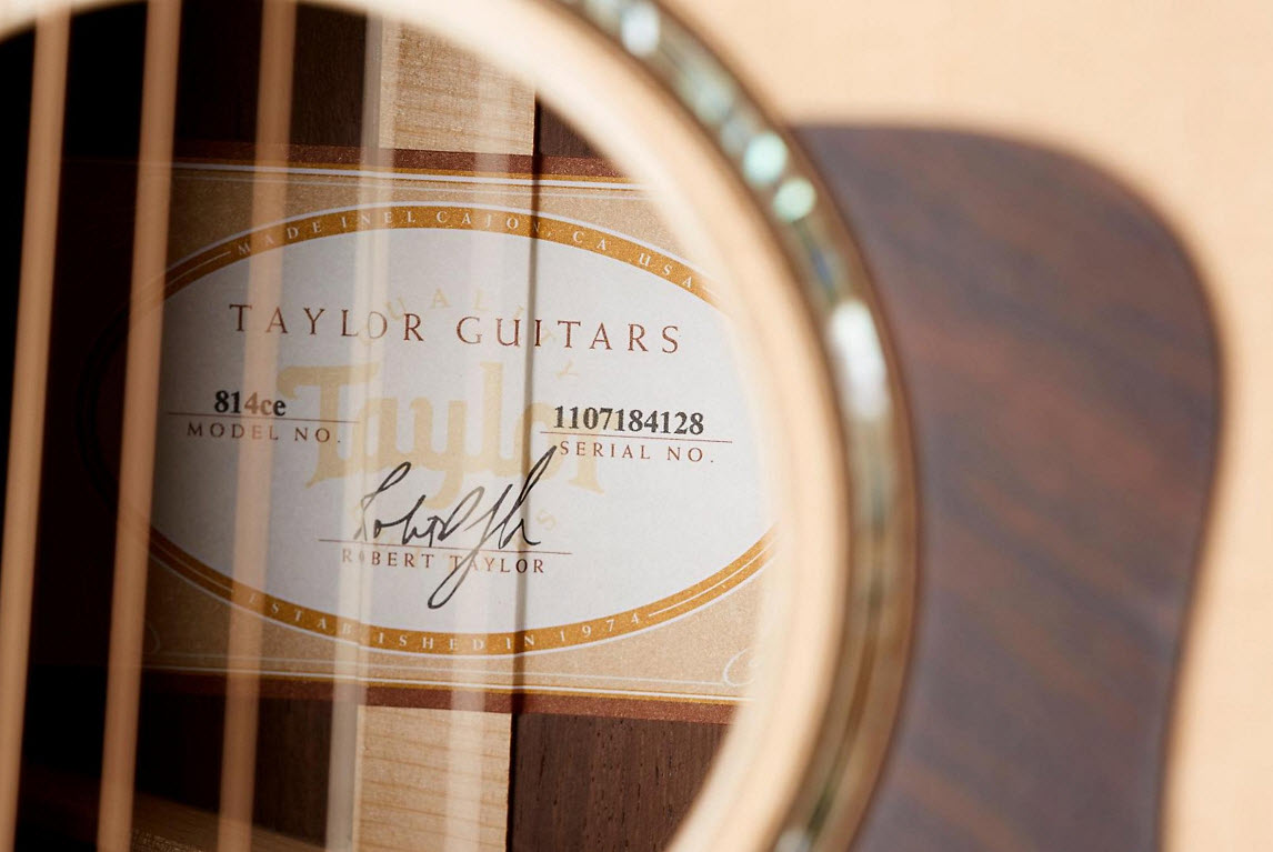 Taylor 814ce Grand Auditorium Cutaway ES2 Acoustic Electric Guitar Natural