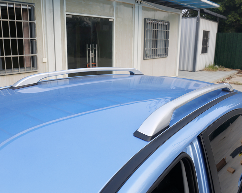 ราวหลังคา แร๊คหลังคา แบบไม่เจาะ บรอนซ์เงินและดำ สำหรับรถยนต์ไฟฟ้า NETA V , NETA V pro