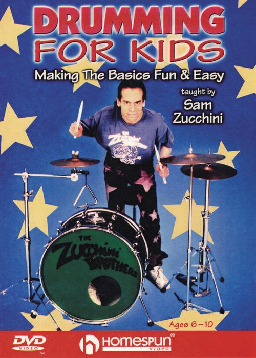 Homespun Drumming For Kids - Making the Basics Easy (DVD)