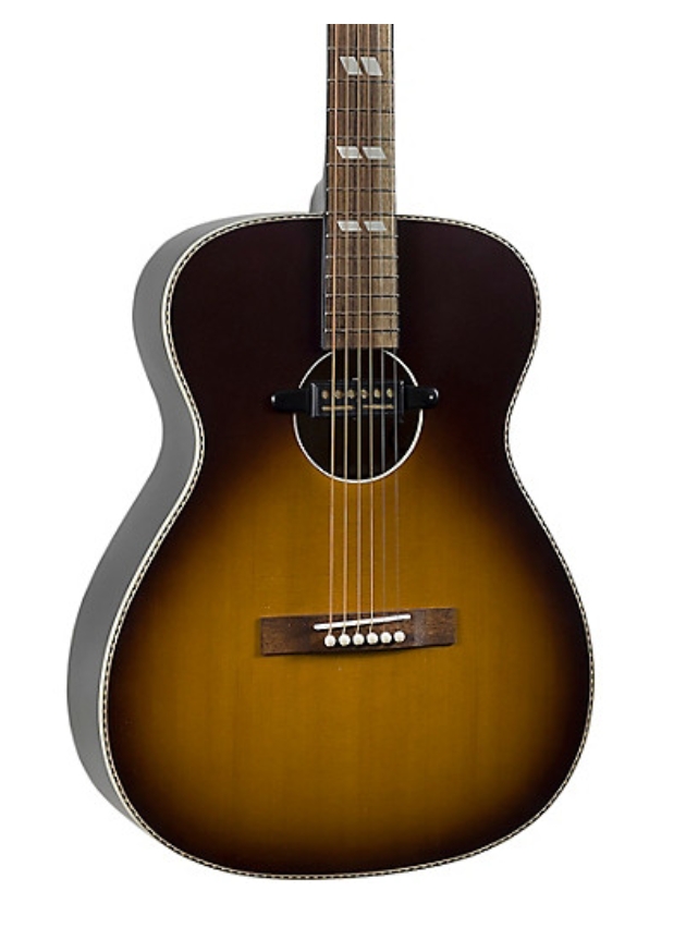 Recording King Dirty 30s Series 7 000 Acoustic-Electric Guitar with Gold Foil Pickup Tobacco Burst