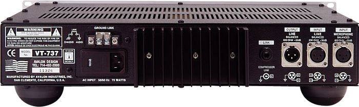 Avalon VT-737SP Tube Mic Pre Anniversary Edition Black