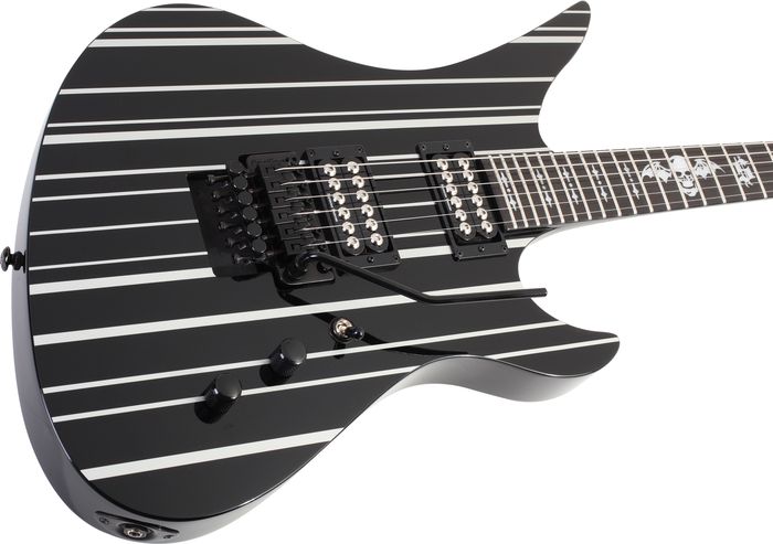 Schecter Synyster Custom Electric Guitar(BLACK Black)