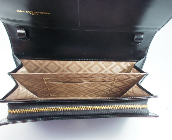 กระเป๋าสตางค์ JEAN-LOUIS SCHERRER ดำ-ครีม ใหม่ แท้