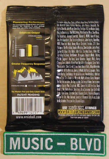 Ernie Ball 2727 Cobalt Beefy Slinky Electric Guitar Strings