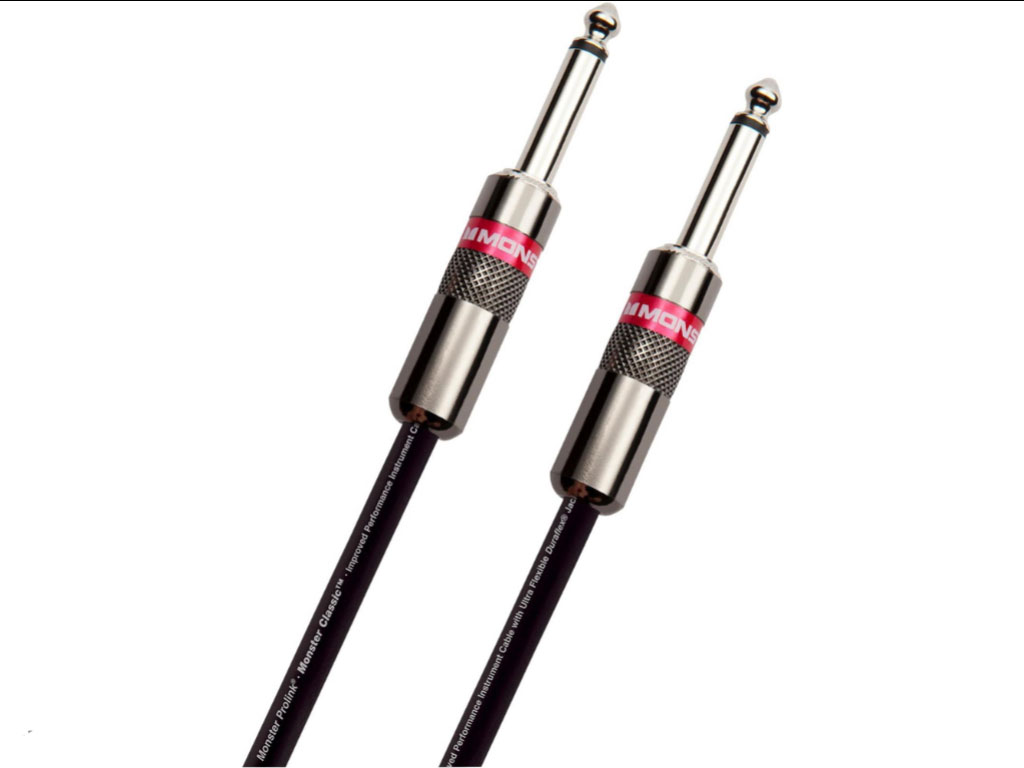Monster Cable Classic 1/4 Inch Straight to Straight Instrument Cable
