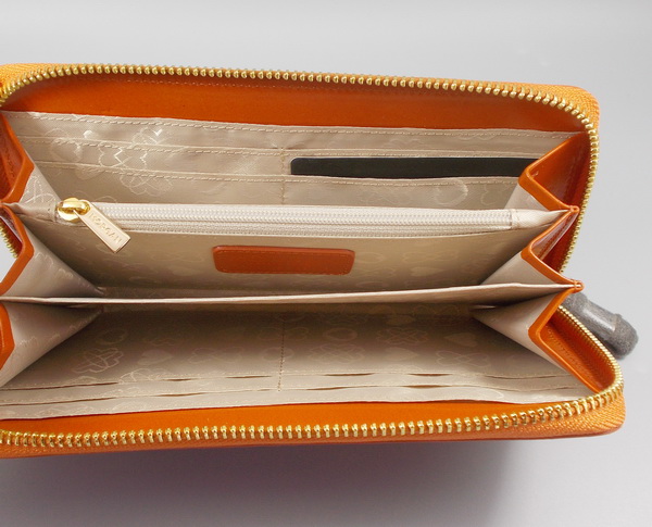 กระเป๋าสตางค์ MORGAN สีอิฐ ใหม่ แท้