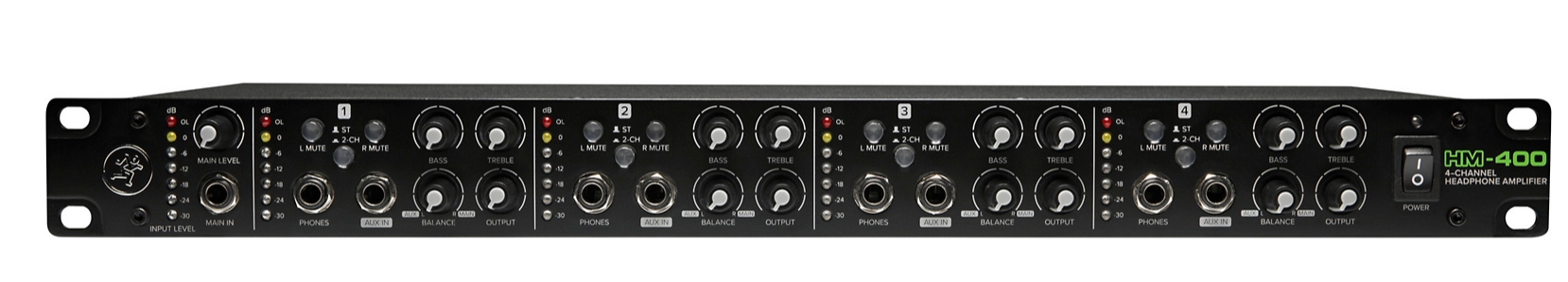Mackie HM-400 4-Channel Headphone Amplifier