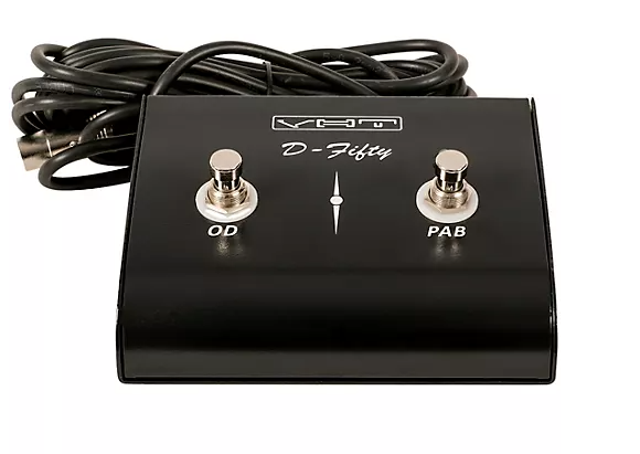 VHT D-50H 50W Tube Guitar Amp Head Black and Beige