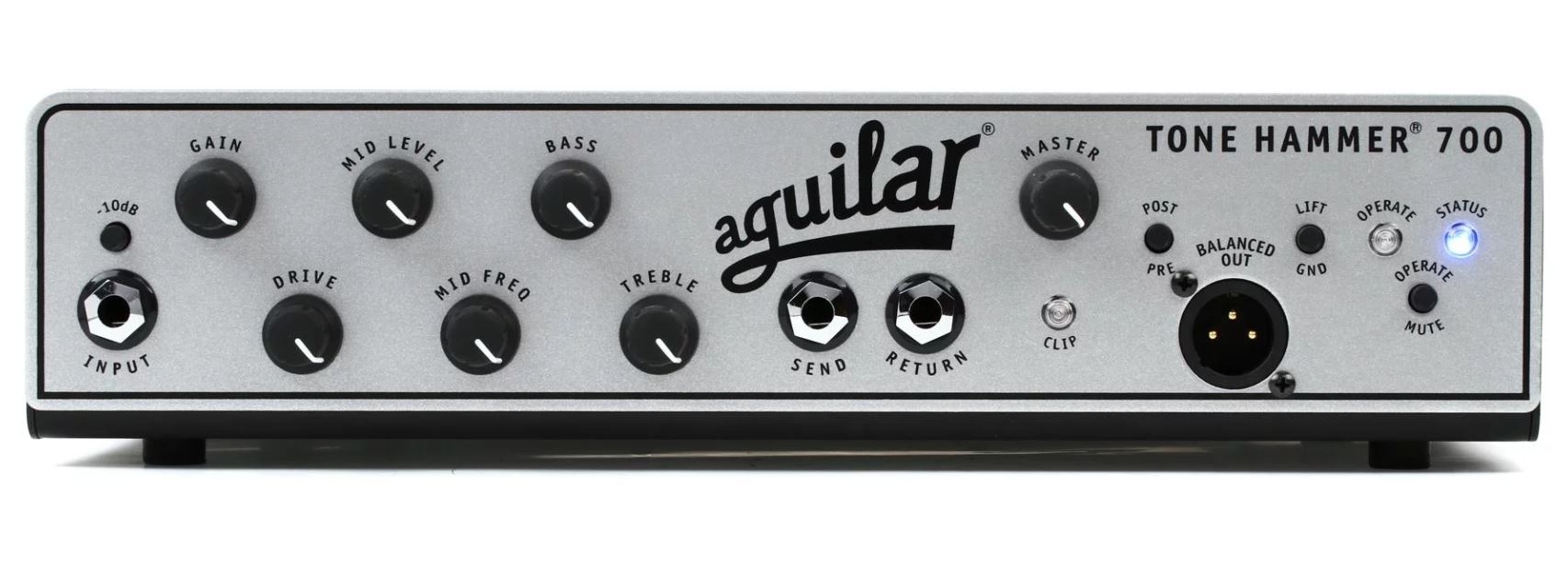 Aguilar Tone Hammer 700 - 700-watt Super Light Head
