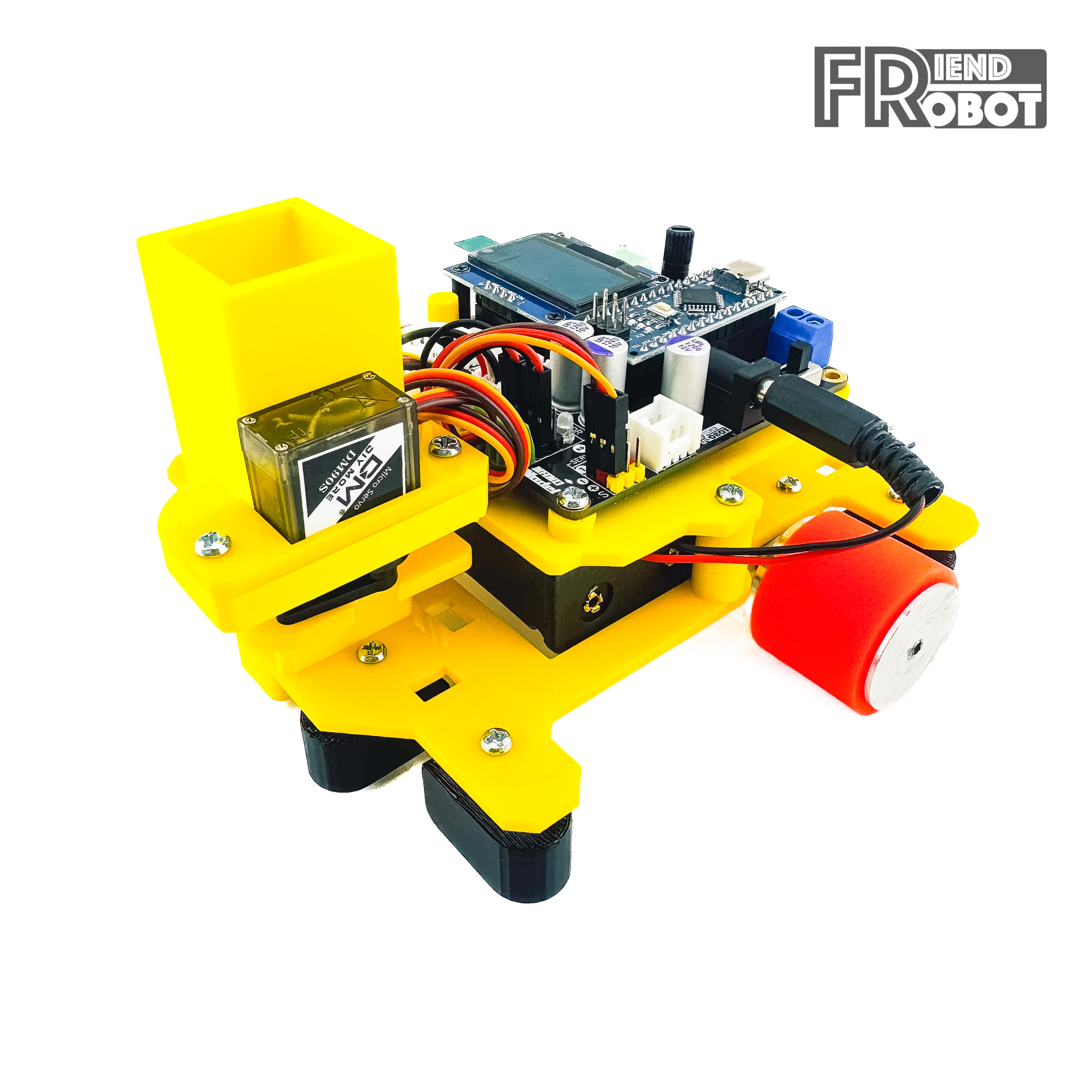 Middle Go ชุดหุ่นยนต์เพื่อการเรียนรู้ หุ่นยนต์กู้ภัยปล่อยลูกบาศก์